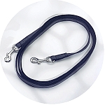 Herm Sprenger Rubberised Nylon Twin End Lead